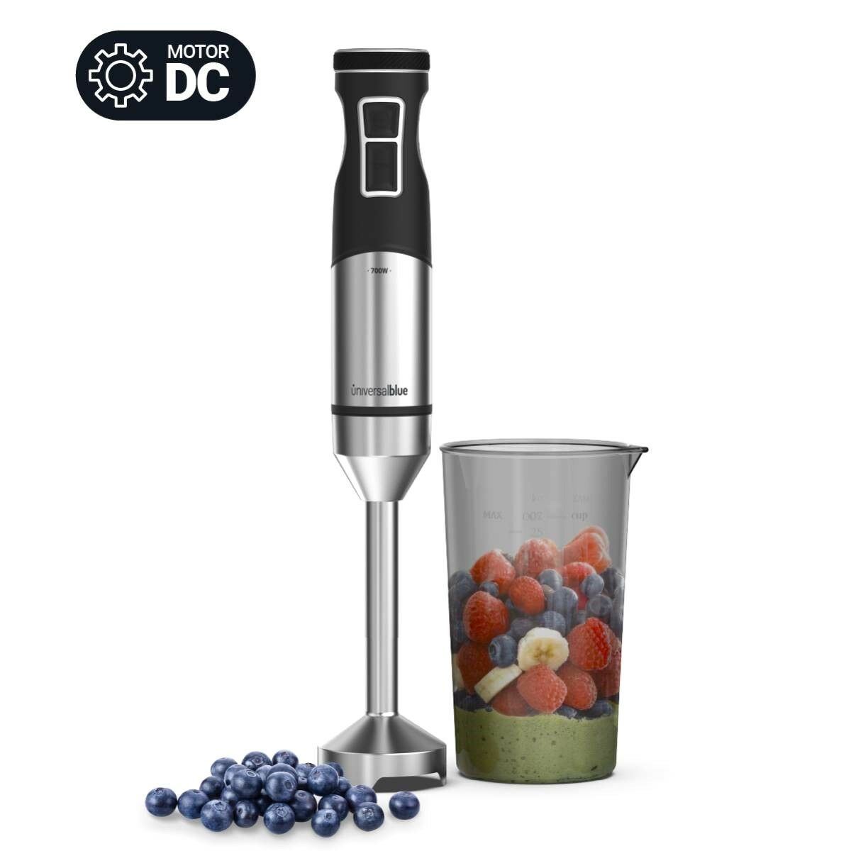 Batedora de Mão Universal Blue 7070X Azul 700 W